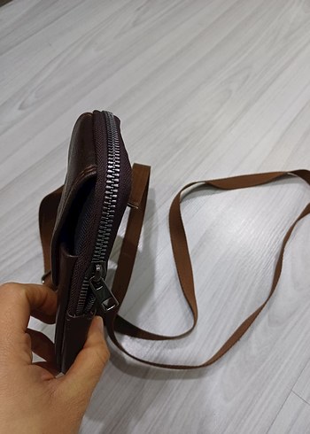 Kahverengi Bel Çantası - Görsel 3