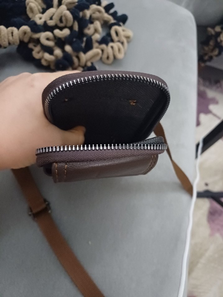 Kahverengi Bel Çantası - Görsel 5