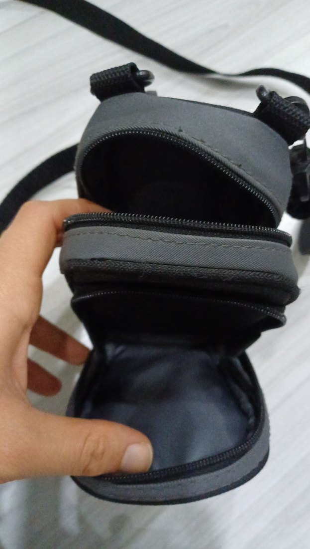 Gri Fermuarlı Omuz Çantası samsonite - Görsel 3