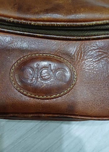 ajda Kahverengi Deri Kadın Bel Çantası - Görsel 2