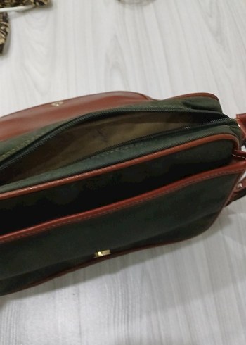 Samsonite Kahverengi Süet Kadın Çanta - Görsel 3