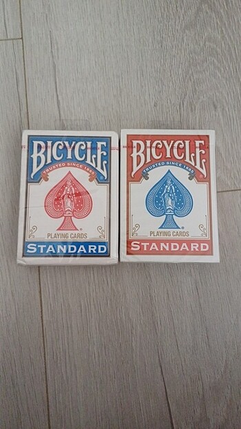 Sihirbazlık kartı bicyle standart 2 li