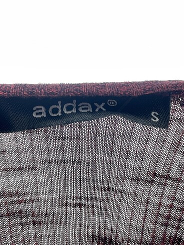 s Beden bordo Renk Addax T-shirt %70 İndirimli.