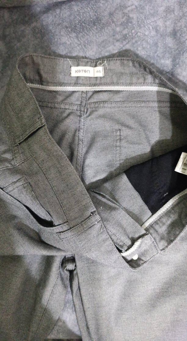 Gri Regular Fit Erkek Pantolon - Görsel 4