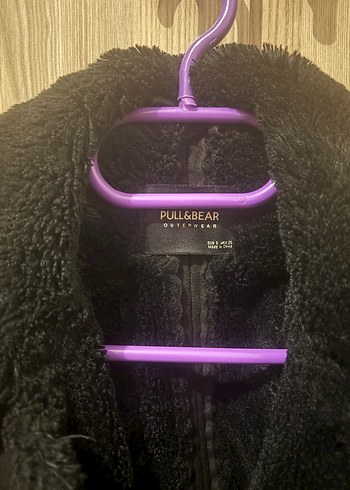 Siyah Süet Kürklü Kadın Ceket - Görsel 2