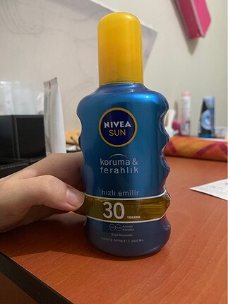 güneş spreyi