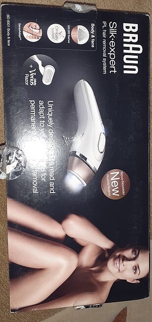 Braun silk-expert ıpl hair removel