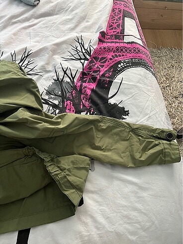 s Beden yeşil Renk Bershka yeşil yazlık ceket