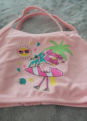 Penti Kız Çocuk Penti Pembe Desenli Bikini