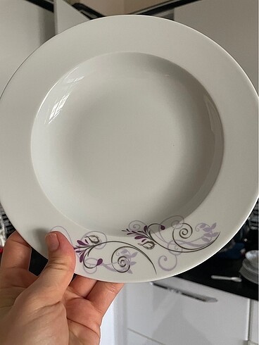  Beden beyaz Renk 5li yemek takımı