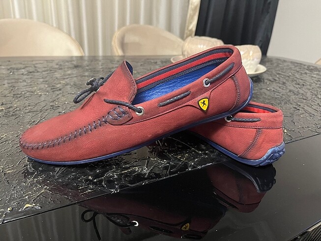 NUBUK BORDO KLASİK SPOR AYAKKABI