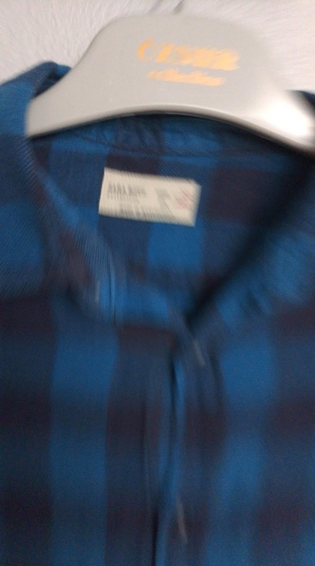 Erkek Çocuk Lacivert Ekose Denim Gömlek - Görsel 4