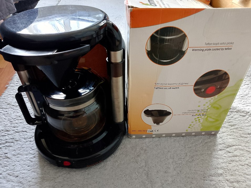 Siyah Arnica Kahve Makinesi - Görsel 4