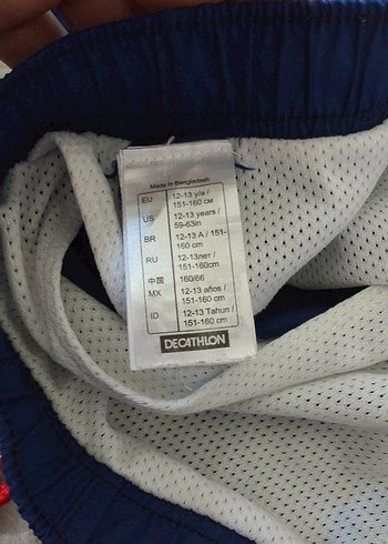 Mavi Rahat Kesim Erkek Mayo Şortu - Görsel 6