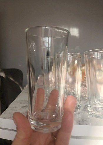 Rakı bardağı Şeffaf Uzun Bardak - Görsel 3