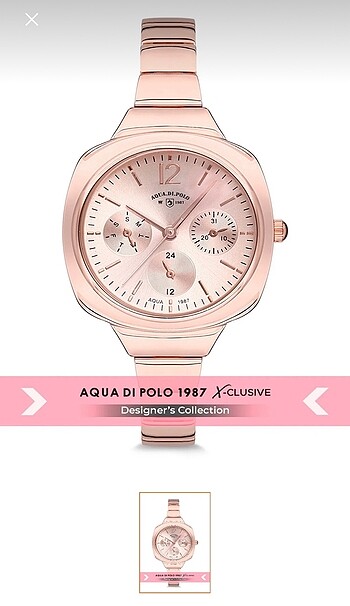 Aqua Di Polo 1987 Kadın Kol Saati