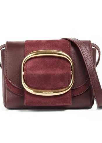 Bordo Deri Kadın Çanta See By Chloe - Görsel 5