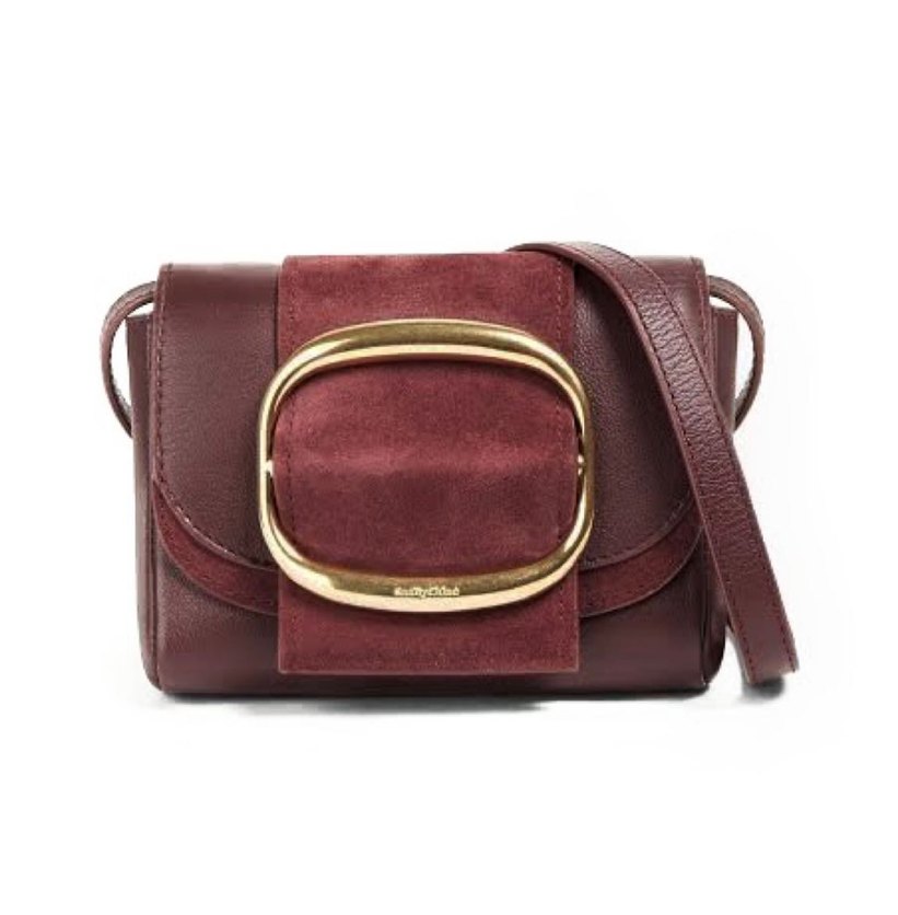 Bordo Deri Kadın Çanta See By Chloe - Görsel 5