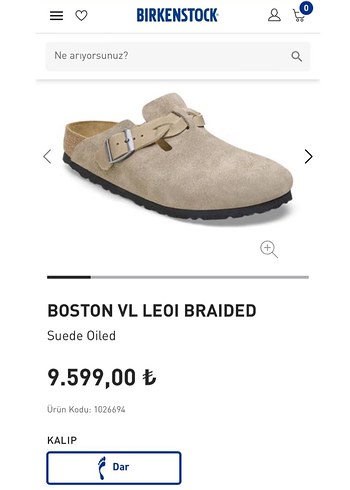 Bej Süet Kadın Terlik Birkenstock Boston - Görsel 5