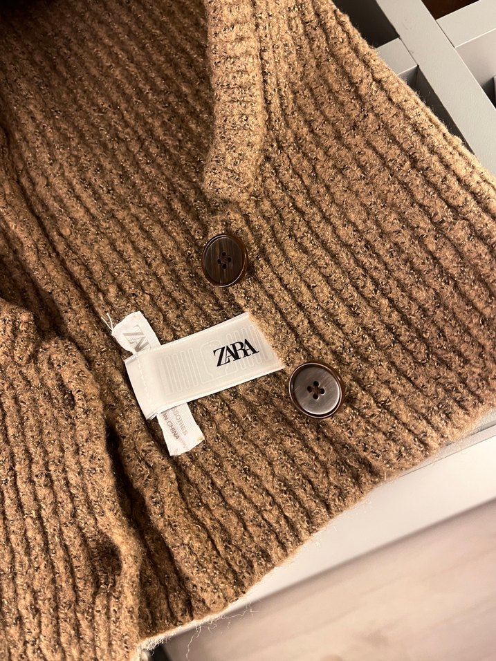 Düğmeli Örgü Triko Kadın Balaclava - Görsel 4