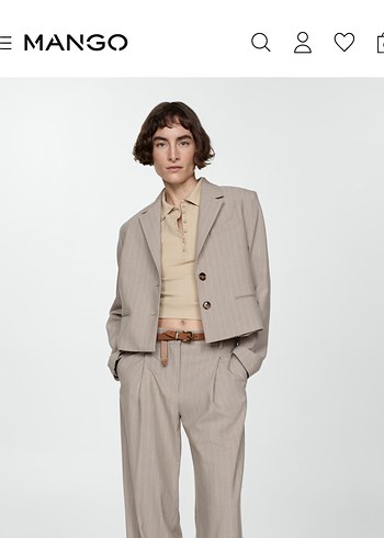 Mango Blazer Ceket - Görsel 2