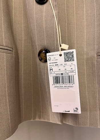 Mango Blazer Ceket - Görsel 6