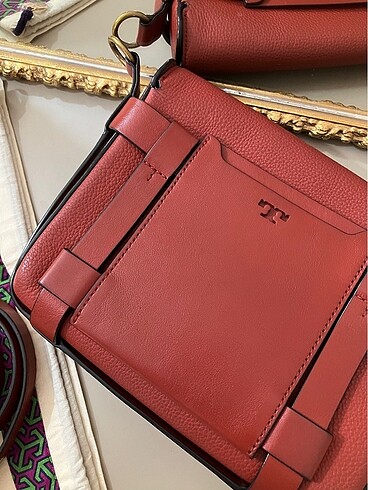 Beden kırmızı Renk Tory Burch Orjinal Çanta