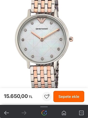 Emporio Armani AR80016 Orjinal Saat - Görsel 8