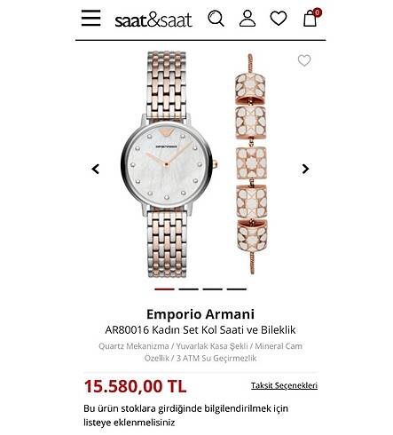 Emporio Armani AR80016 Orjinal Saat - Görsel 10