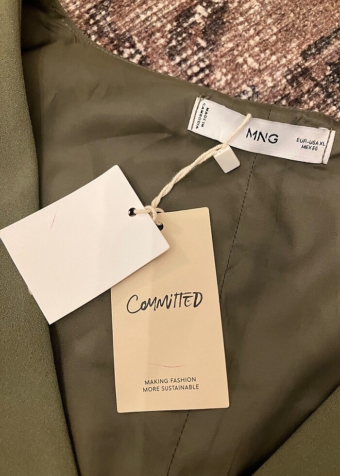 Mango Blazer Yelek - Görsel 5