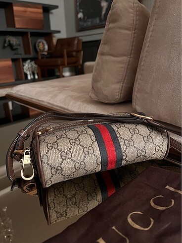 Beden kahverengi Renk Orjinal Gucci Çanta