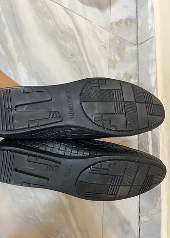 Bottega Veneta Erkek Siyah Tokalı Loafer Ayakkabı