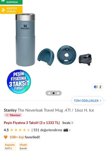 Stanley Neverleak Termos - Görsel 2