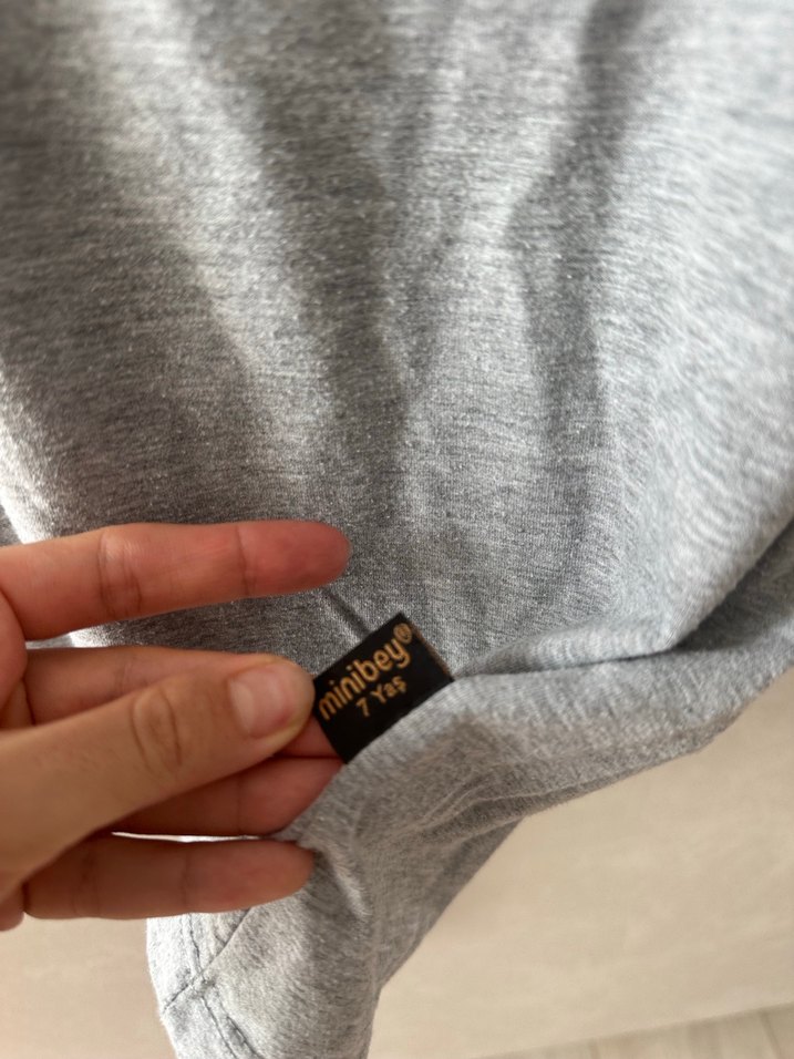 Gri Erkek Çocuk Tişört - Görsel 3