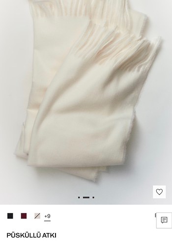 Mango Beyaz Atkı - Görsel 2