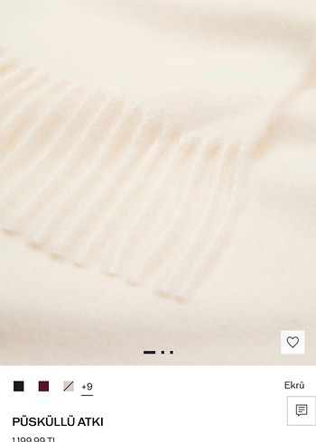 Mango Beyaz Atkı - Görsel 3