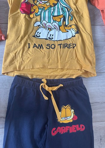 Garfield Baskılı Erkek Çocuk Pijama Takımı - Görsel 7