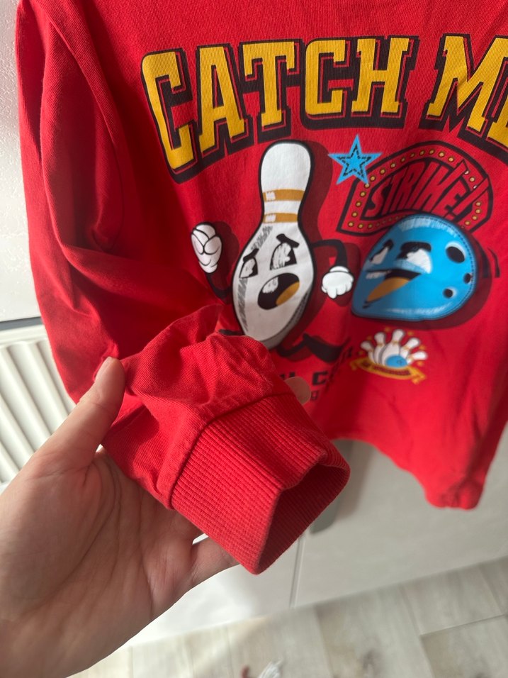 Lc Waikiki Kırmızı Erkek Çocuk Sweat - Görsel 3