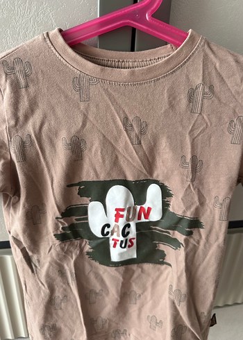 Kahverengi Erkek Çocuk Tişört - Görsel 3