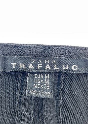 Siyah Uzun Asimetrik Kesim Kadın Elbise zara - Görsel 3