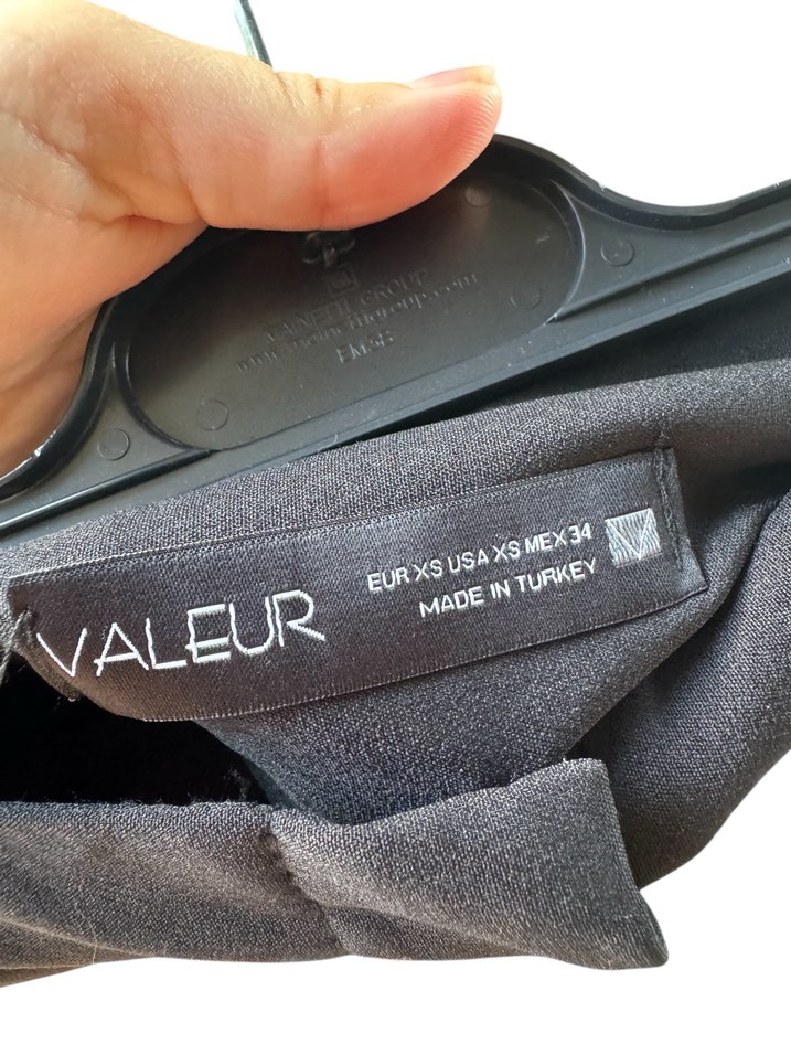 Gri Midi Kumaş Kadın Pantolon - Görsel 3