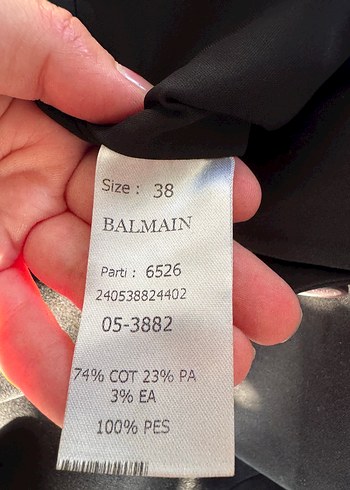 Balmain elbise - Görsel 3