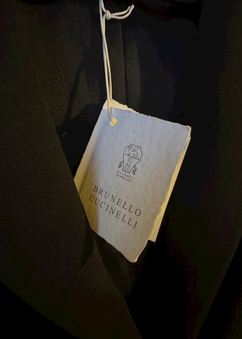 Brunello Cucinelli Siyah Yün Kadın Ceket - Görsel 5