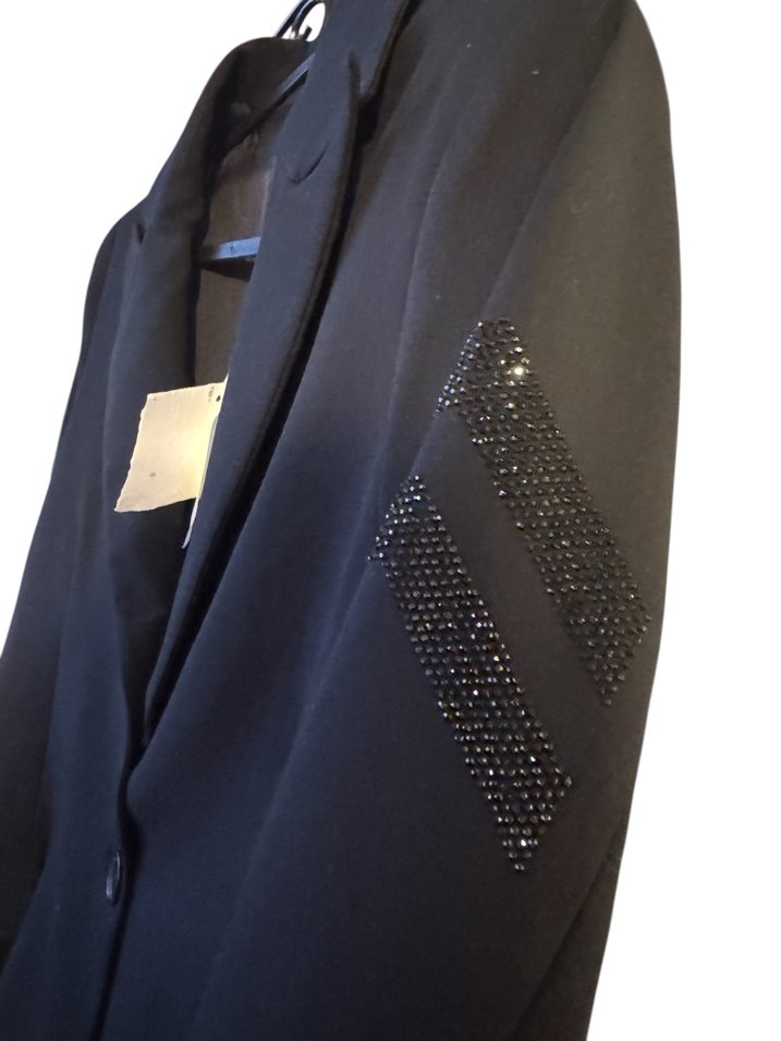 Brunello Cucinelli Siyah Yün Kadın Ceket - Görsel 3