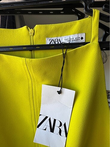 s Beden yeşil Renk Zara elbise