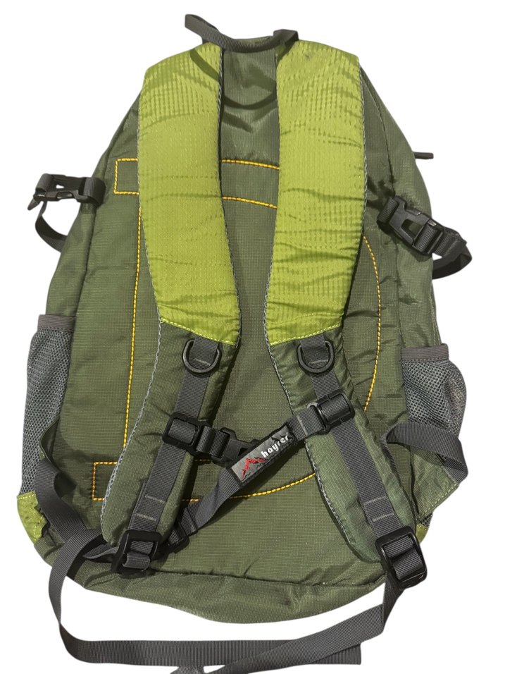 Fermuarlı Yeşil  Sırt Çantası - Görsel 2