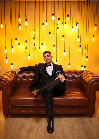 Diğer Düğün İçin Siyah Modern Klasik Damat Takımı