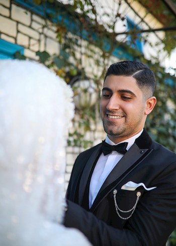 54 Beden siyah Renk Düğün İçin Siyah Modern Klasik Damat Takımı
