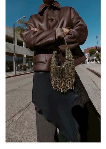 Zara Püsküllü Çanta - Görsel 4