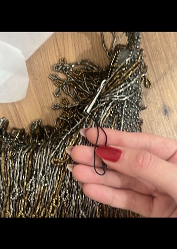 Zara Püsküllü Çanta - Görsel 3